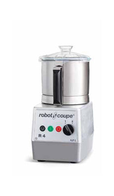 Robot Coupe Cutter R4 400V, 4,5 liter, 2 snelheden, 1500 & 3000 tpmm